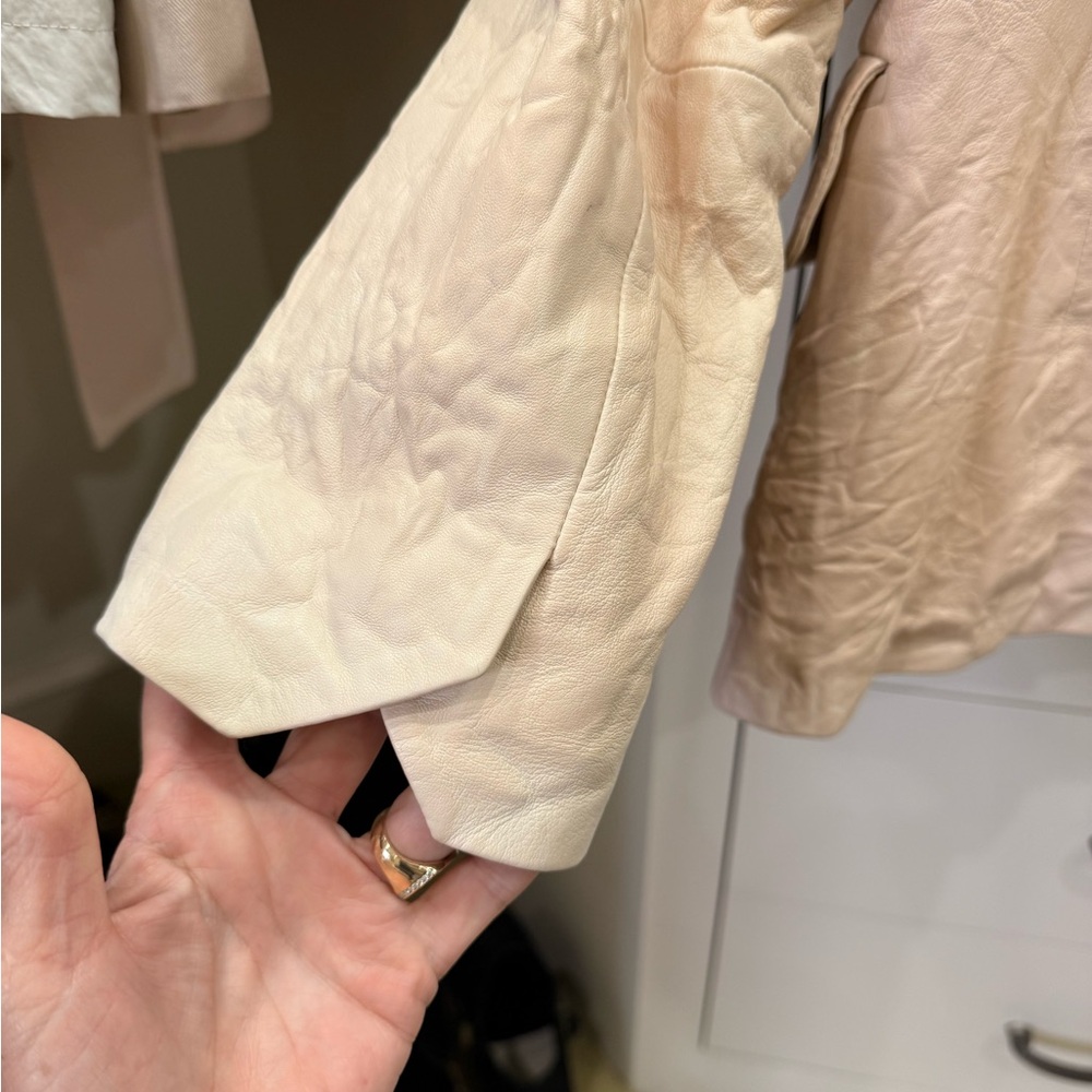 ZAGID & VOLTAIRE Leather Blazer - Picture 3 of 4